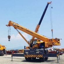 XCMG 90 ton Rough Terrain Crane Hydraulic crane RT90U 4 wheel crane terrain rough for sale